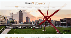 Desktop Screenshot of belinmccormick.com