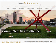 Tablet Screenshot of belinmccormick.com